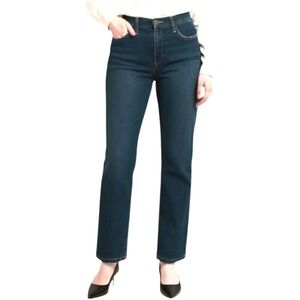 GREAT PLAINS Straight Leg Women's Sz 10 Dark‎ Wash Denim Jeans Classic High Rise